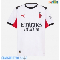 Camisa de time de futebol AC Milan Youssouf Fofana #19 Replicas 2º Equipamento 2025-26 Manga Curta